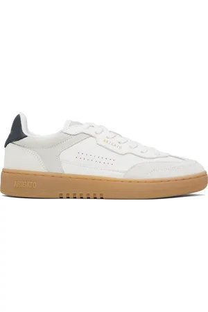Axel Arigato White & Gray Dice T-Toe Sneakers