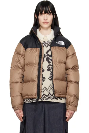 The North Face Tan 1996 Retro Nuptse Down Jacket