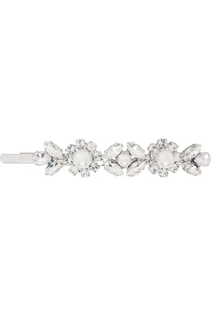 Simone Rocha Silver Daisy Floret Hair Clip