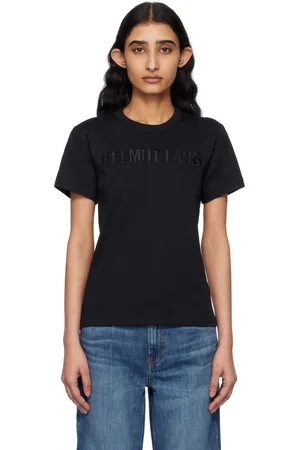 Helmut Lang Black Slim Logo T-shirt