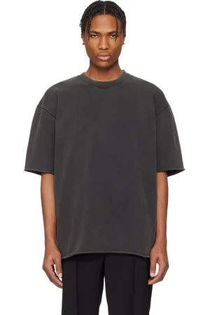 Helmut Lang Black Garment-Dyed Upstate T-shirt