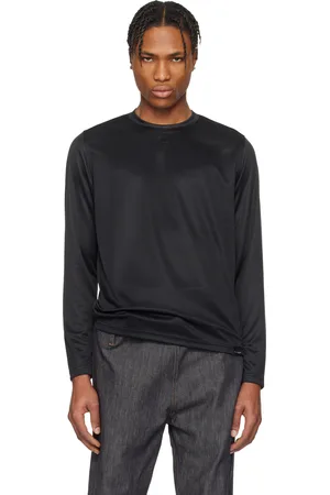 Courrèges Black Football Jersey T-shirt