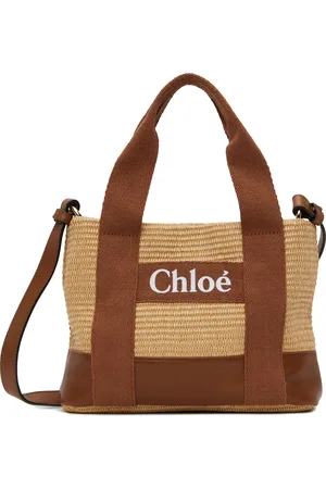 Chloé Kids Beige & Brown Shoulder Bag