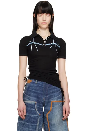 Andersson Bell Halter String Piqué Polo