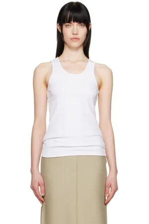 Max Mara White Sax Tank Top