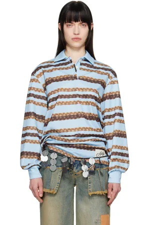 Andersson Bell Hair Braid Stripe Polo