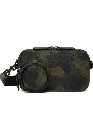 Coach Khaki Charter Slim Crossbody Bag