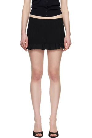 DANIELLE GUIZIO Apolline Smocked Miniskirt