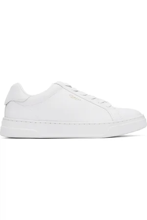 Coach White High Line Sneakers