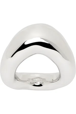 Jil Sander Silver Band Ring