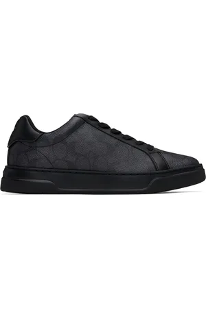Coach Black & Gray High Line Sneakers