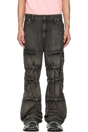 We11 Done Wrinkled Jeans