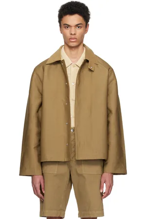 Sunflower Tan Short Raglan Jacket