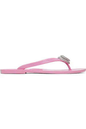 Mach & Mach Double Heart Flip-Flops