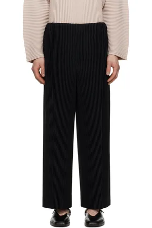 Issey Miyake Black Monthly Color February Trousers