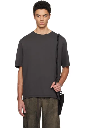 DEVOA Gray Paneled T-shirt