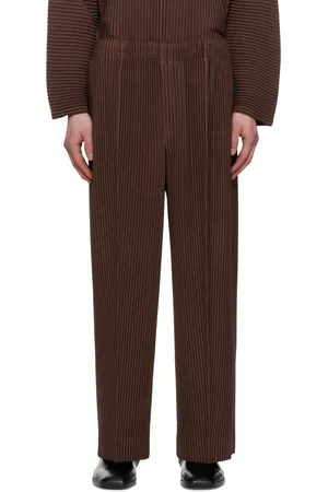 Issey Miyake Brown Monthly Color February Trousers