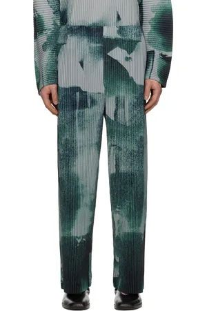 Issey Miyake Gray Wind Walk Trousers