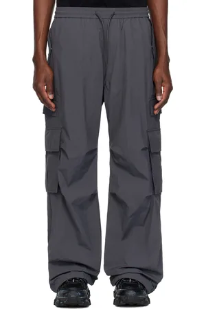 JUUN.J Gray Nylon Light Cargo Pants