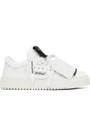 OFF-WHITE White & Black Low Top 3.0 Off Court Sneakers