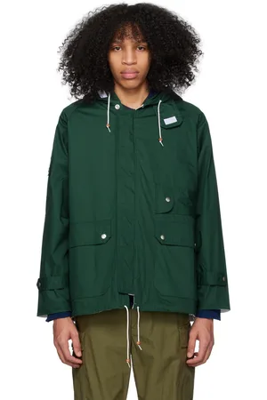 Beams Green Sailing Reversible Jacket