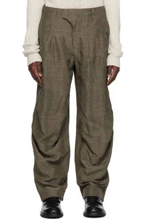 DEVOA Taupe Baggy Trousers