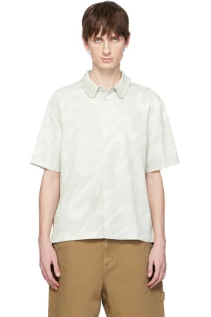 DIME Beige Chilling Satin Shirt