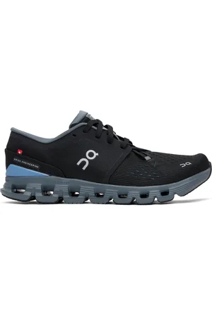 On Running Black & Navy Cloud X 4 Sneakers