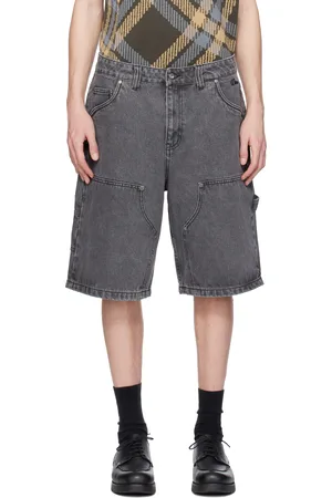 DIME Gray Carpenter Denim Shorts