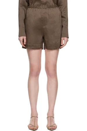 Loulou de Saison Brown Adonia Shorts