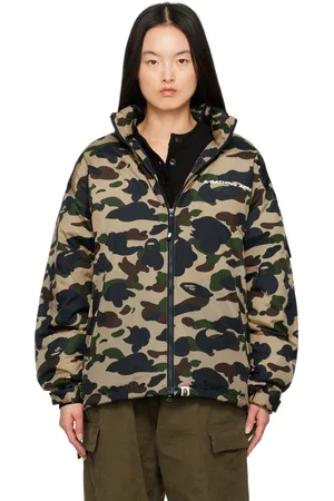 BAPE Khaki 1st Camo Down Jacket
