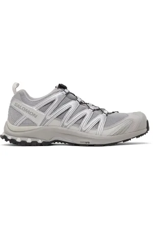 Salomon Gray & Silver XA Pro 3D Sneakers