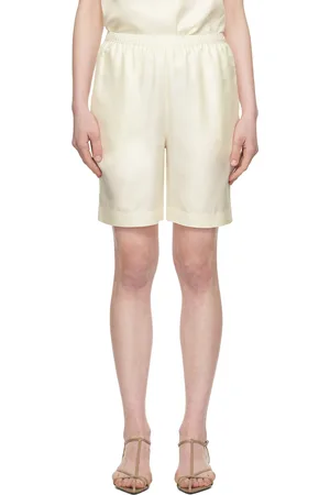 Loulou de Saison Off-White Zinia Shorts