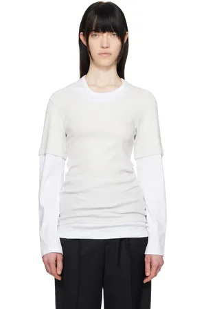 MAGLIANO White & Off-White Trauma Long Sleeve T-shirt