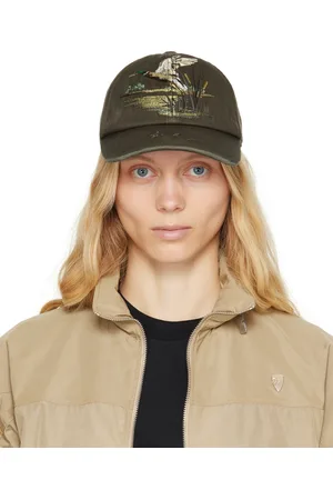 Burberry Khaki Duck Gabardine Baseball Cap