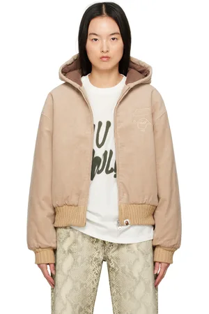 BAPE Corduroy Padded Hoodie Jacket