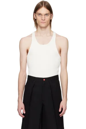 Casablanca Boucle Rib Tank Top