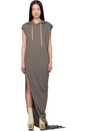 Rick Owens Brown Hollywood Edfu T Maxi Dress