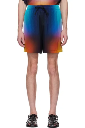 Casablanca Multicolor Silk Shorts