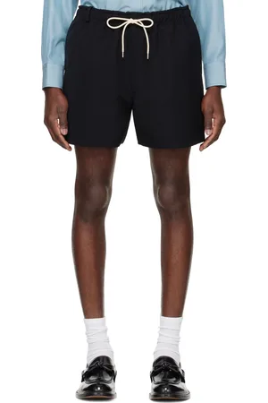 Auralee Wool Max Canvas Shorts