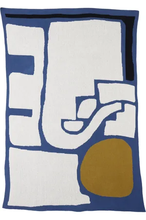 Cold Picnic Navy & Off-White Shipwrecked Throw