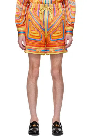 Casablanca Multicolor Silk Shorts