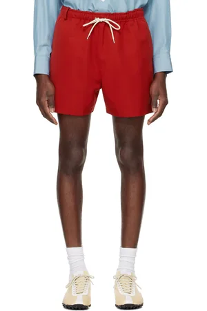 Auralee Wool Max Canvas Shorts