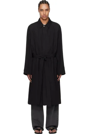 The Row Black Eugene Coat
