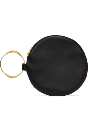 The Row Black Round Bracelet Clutch