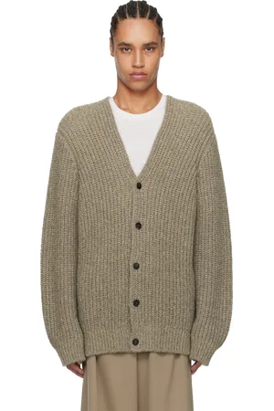 The Row Khaki Gert Cardigan