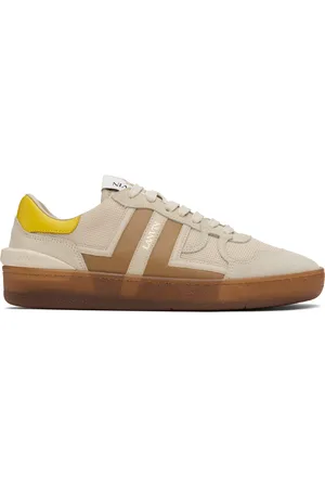 Lanvin Beige Clay Mesh Sneakers