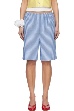 Hai Blue & White Adeline Shorts