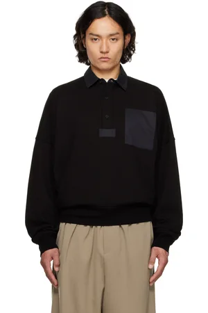 The Row Black Dende Polo