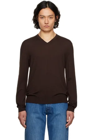 The Row Brown Dimarco Sweater